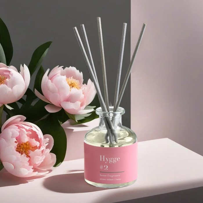 Диффузор Диффузор "Hygge" ароматический, 50 мл, иланг-иланг и пион