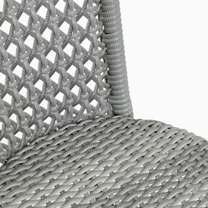 Набор садовой мебели Набор садовой мебели "Ротанг" 3 предмета: стол + 2 кресла, серый