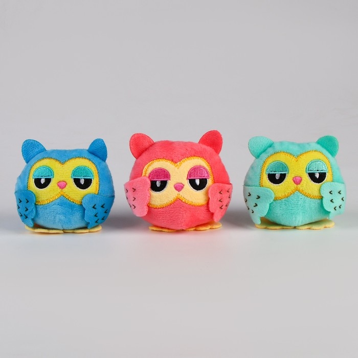 Мягкая игрушка Мягкая игрушка "Совушка", МИКС, в шоубоксе