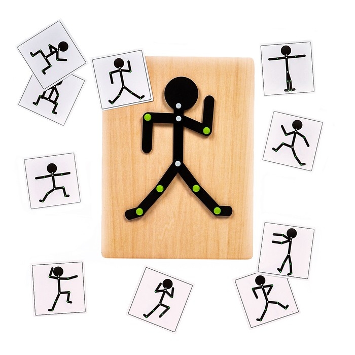 Развивающий набор «Повтори движение» 0,4 × 22,5 × 29,5 см Развивающий набор «Повтори движение» 0,4 × 22,5 × 29,5 см