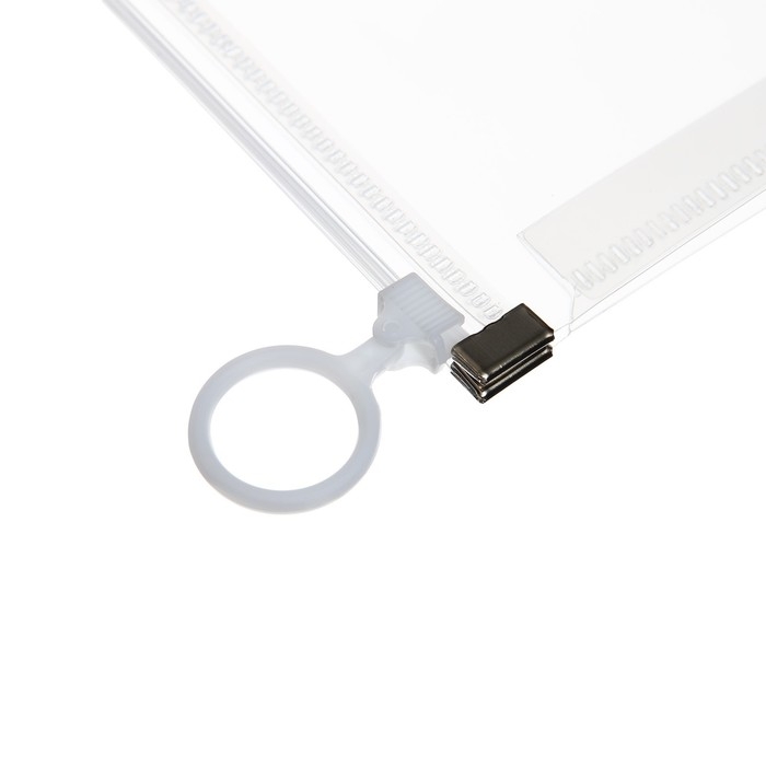 Папка-конверт на молнии формат А6, 180мкр, с рисунком Папка-конверт на молнии формат А6, 180мкр, с рисунком "Маленькая девочка", МИКС