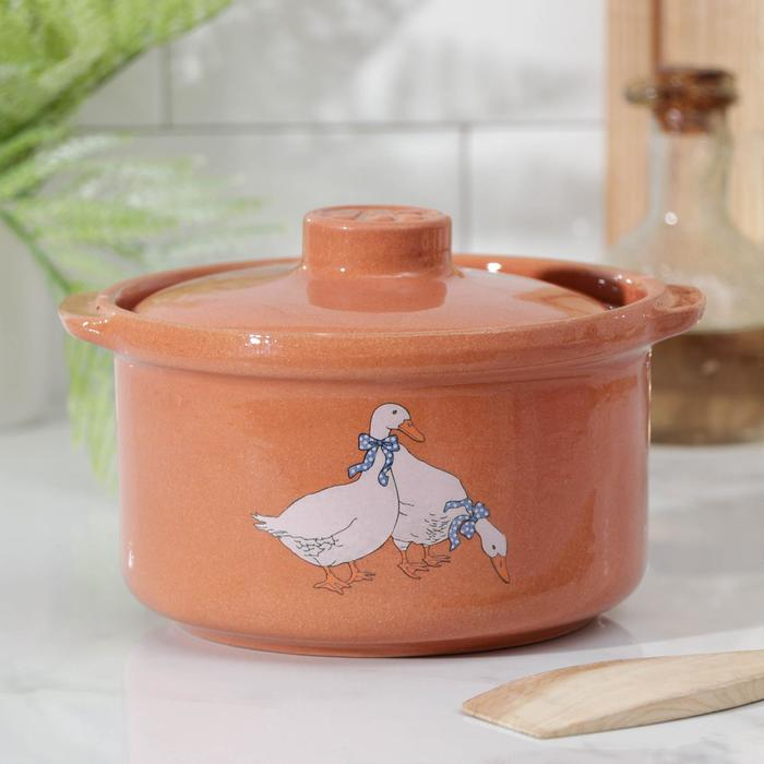 Горшок-сотейник «Гуси», 1 л Горшок-сотейник «Гуси», 1 л