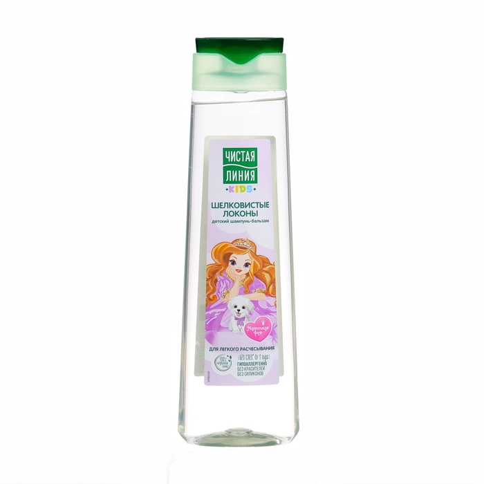 Шампунь-бальзам детский Чистая линия для легкого расчесывания, 400 мл Шампунь-бальзам детский Чистая линия для легкого расчесывания, 400 мл