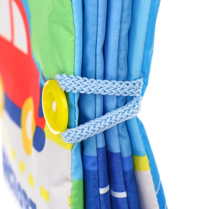 Книжка-шуршалка «Транспорт» 12х12 см, Крошка Я