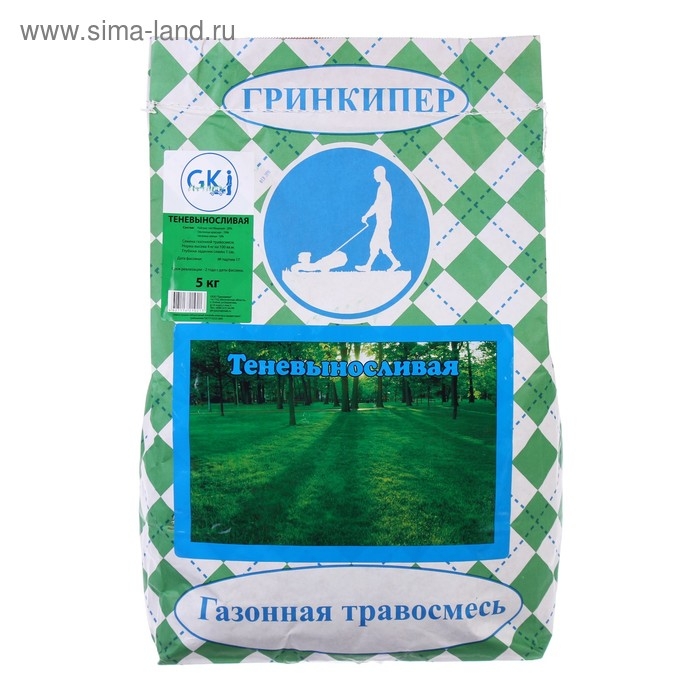Газонная травосмесь  Газонная травосмесь "Теневыносливая",  5 кг