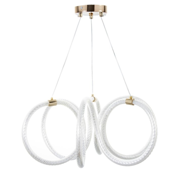 Светильник BayerLux Светильник BayerLux "Деси" LED 128Вт золото 54х54х23-120 см