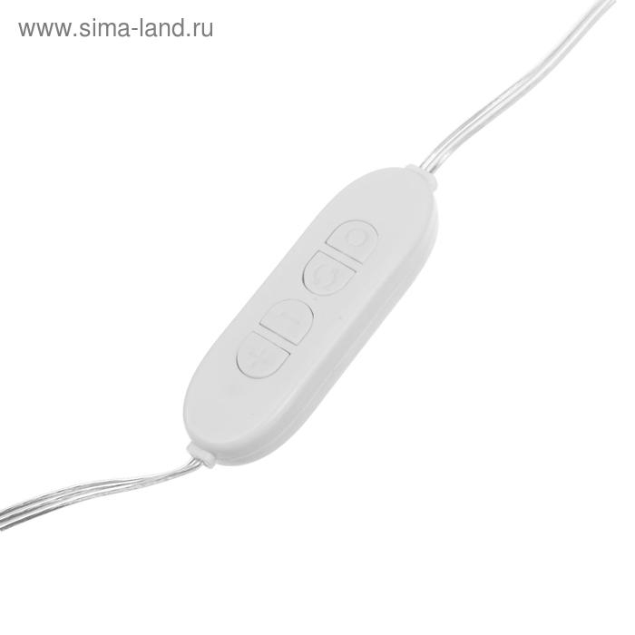 Комплект светильников для подсветки зеркала, 12шт, контроллер, от USB, 3000 - 6500К Комплект светильников для подсветки зеркала, 12шт, контроллер, от USB, 3000 - 6500К