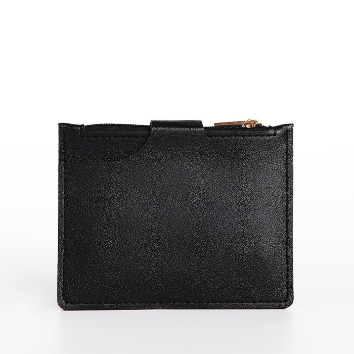 Картхолдер на кнопке, цвет чёрный Картхолдер на кнопке, цвет чёрный