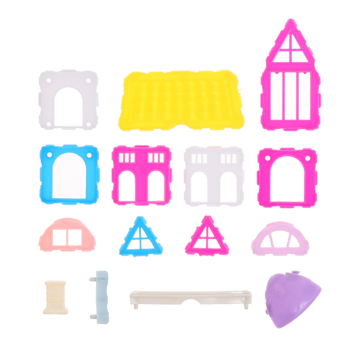 Конструктор магнитный «Построй свой дом», 150 деталей Конструктор магнитный «Построй свой дом», 150 деталей