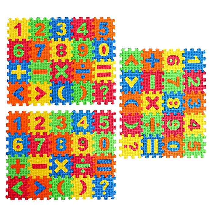 Коврик-пазл «Учимся считать» Коврик-пазл «Учимся считать»