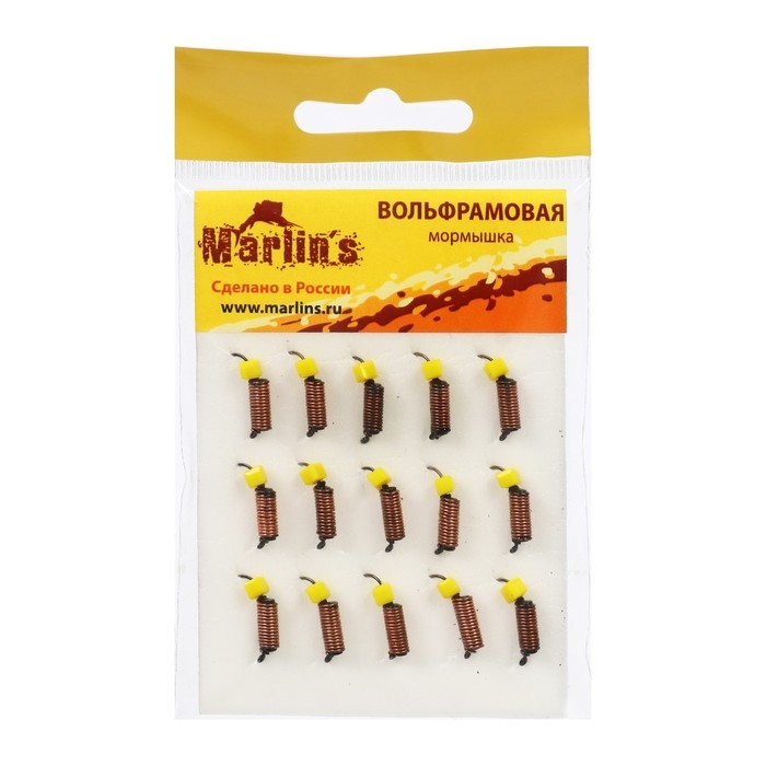 Мормышка вольфрам Marlin's Ручейник, 2 мм, 0.9 г, чёрный + сырный кубик, 15 шт. Мормышка вольфрам Marlin's Ручейник, 2 мм, 0.9 г, чёрный + сырный кубик, 15 шт.
