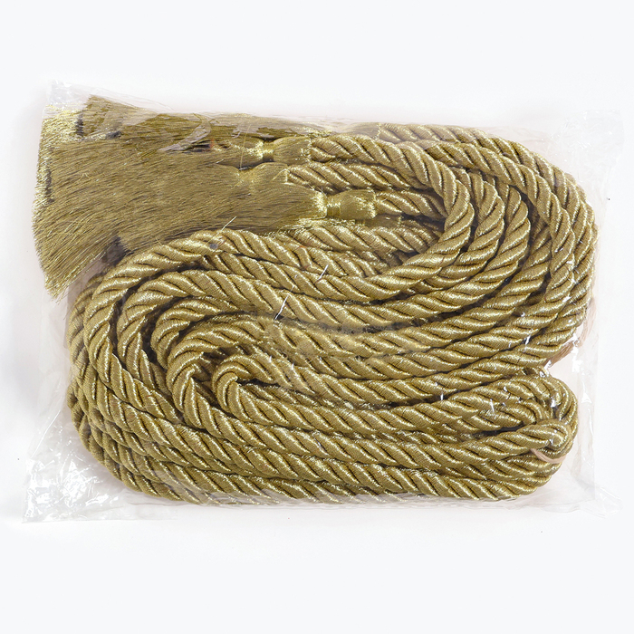 Тесьма с кистями «Жгут», длина 110 см, упаковка 10 шт. Тесьма с кистями «Жгут», длина 110 см, упаковка 10 шт.