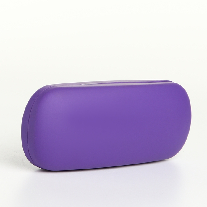 Футляр для очков на хлопушке, длина 16 см, цвет фиолетовый Футляр для очков на хлопушке, длина 16 см, цвет фиолетовый