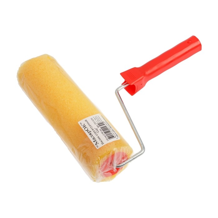 Валик ЛОМ,  Валик ЛОМ, "Шорох", поролон, 230 мм, рукоятка d=6 мм, D=80 мм