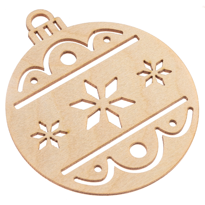 Заготовки для творчества на новый год «Шары с узором»