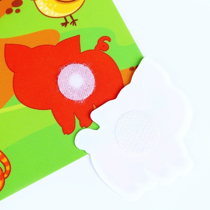 Развивающая игра на липучках «Изучаем животных. Мамы и малыши» Развивающая игра на липучках «Изучаем животных. Мамы и малыши»