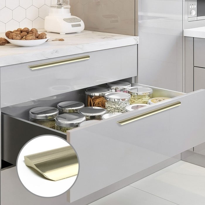 Ручка-скоба CAPPIO RSC030, м/о 320 мм, цвет сатиновое золото Ручка-скоба CAPPIO RSC030, м/о 320 мм, цвет сатиновое золото