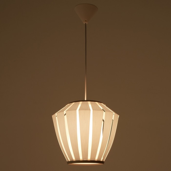 Светильник BayerLux 1674/1BL E27 40Вт светло-голубой 29х29х25-125 см