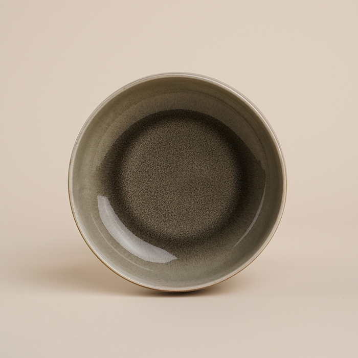 Набор салатников фарфоровых SL Home «Мольвено», 720 мл, d=16,5 см, цвет коричневый