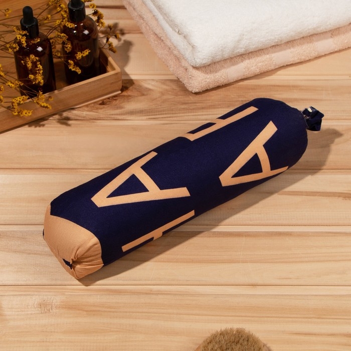 Валик со стружкой можжевельника, сувенирная, 10×28 см, микс Валик со стружкой можжевельника, сувенирная, 10×28 см, микс