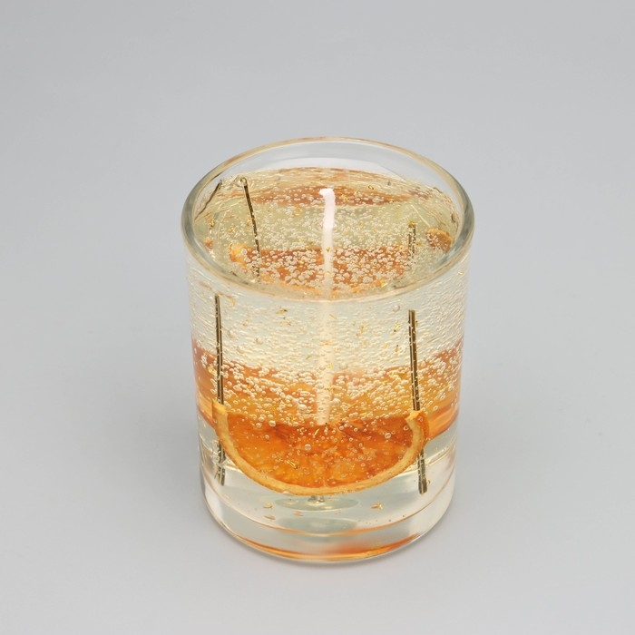 Свеча ароматическая  Свеча ароматическая "Orange", 200гр