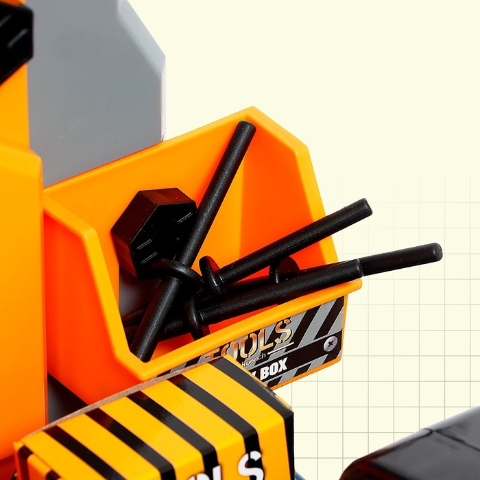 Игровой модуль 2 в 1 «Чемодан мастера», 65 элементов Игровой модуль 2 в 1 «Чемодан мастера», 65 элементов