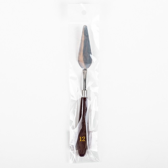 Мастихин № 12, лопатка 75 х 24 мм Мастихин № 12, лопатка 75 х 24 мм