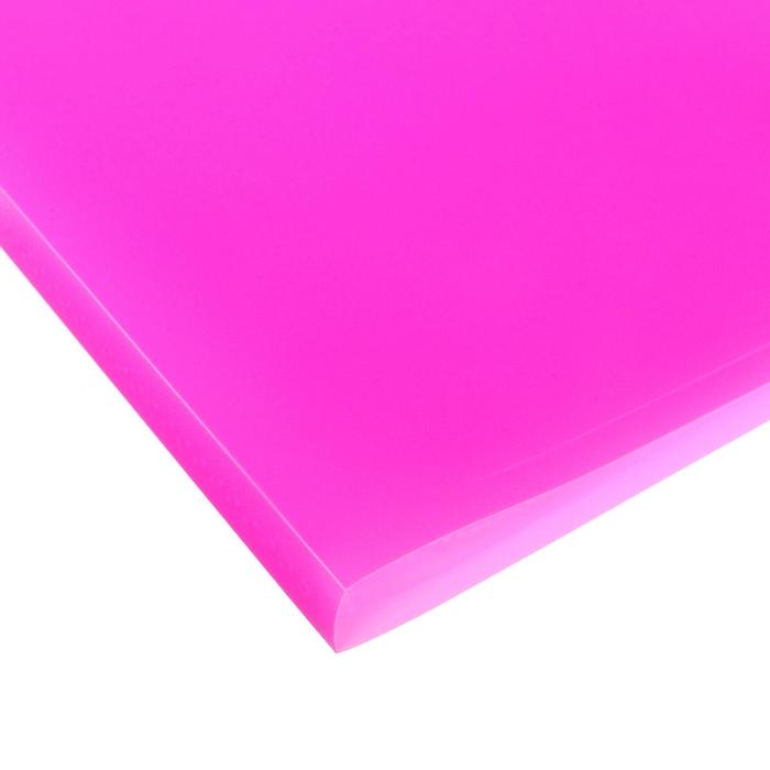 Папка с 10 вкладышами А4, 500 мкм, Calligrata, неон, розовая Папка с 10 вкладышами А4, 500 мкм, Calligrata, неон, розовая