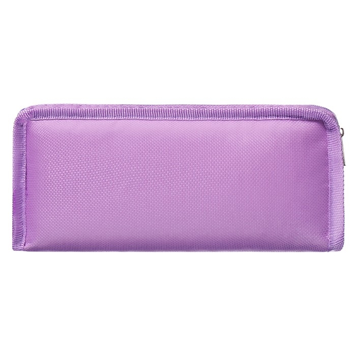 Пенал школьный на молнии Calligrata Пенал школьный на молнии Calligrata "Аниме", 2 отделения, сиреневый