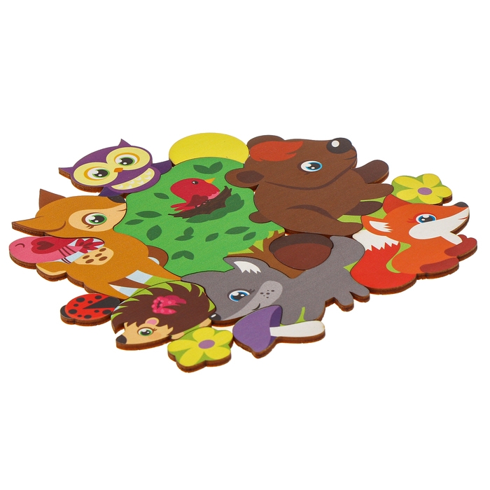 Головоломка «Лесные жители» Головоломка «Лесные жители»