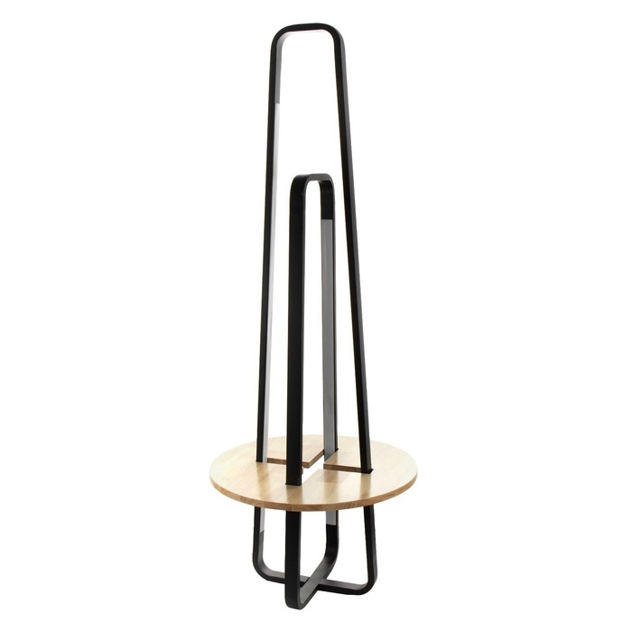 Торшер  Торшер "Лоути" LED 44Вт 4000К черный 60х60х160см