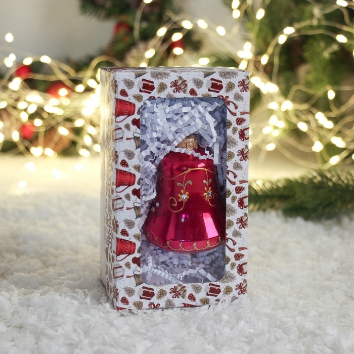 Ёлочная игрушка Ёлочная игрушка "Колокольчик" 8,5 см