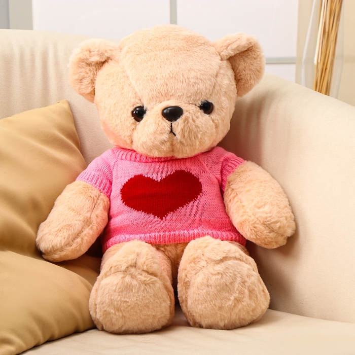 Мягкая игрушка «Медведь», в розовой кофте, 50 см Мягкая игрушка «Медведь», в розовой кофте, 50 см