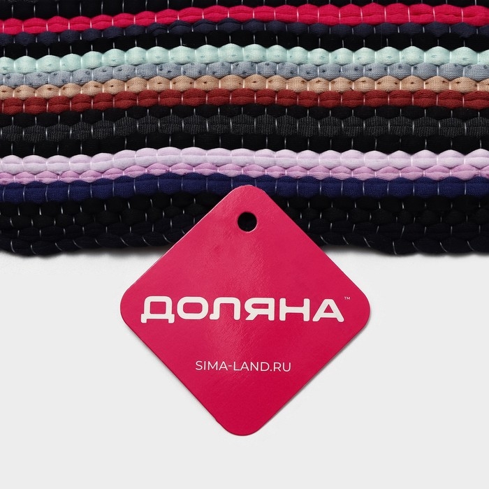 Коврик для дома Доляна, 40×45 см, цвет МИКС Коврик для дома Доляна, 40×45 см, цвет МИКС