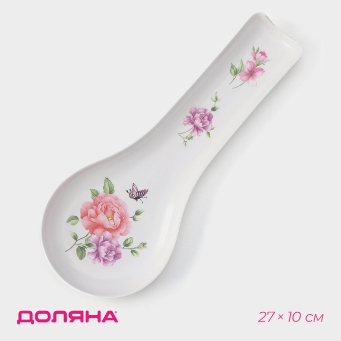 Подставка под ложки «Изобилие», 27×10 см, рисунок МИКС Подставка под ложки «Изобилие», 27×10 см, рисунок МИКС