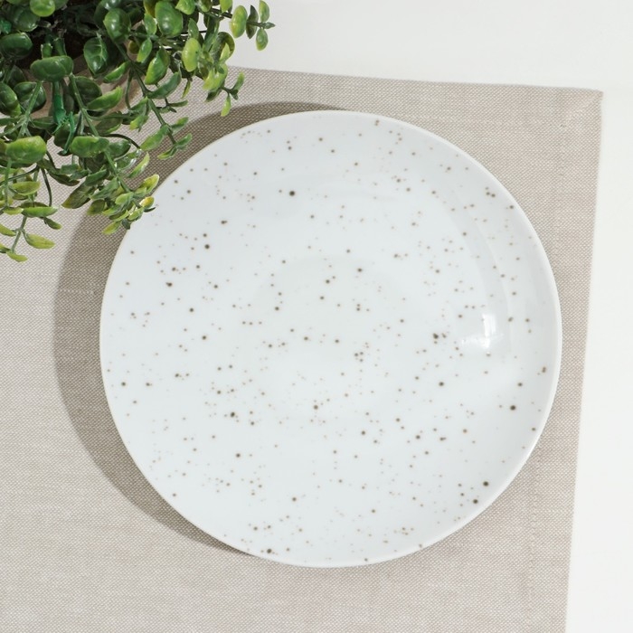 Тарелка фарфоровая «Points», d=20 см