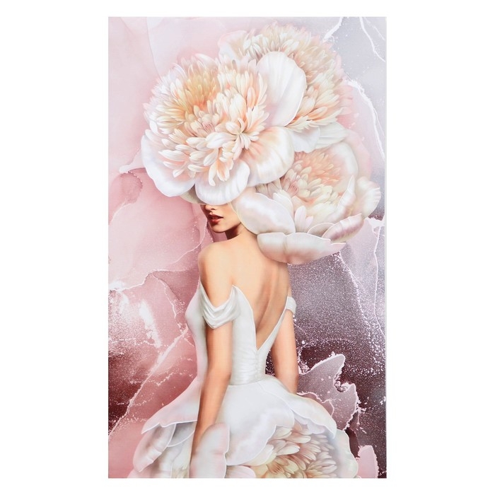 Картина- холст на подрамнике Картина- холст на подрамнике "Фемина-астра" 60*100см