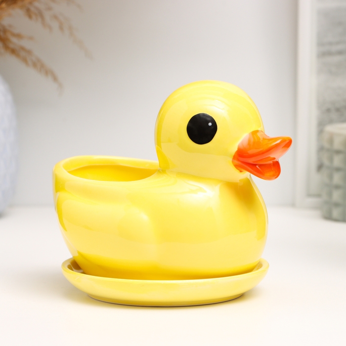 Горшок Горшок "Утя Кря" 11х16х12см