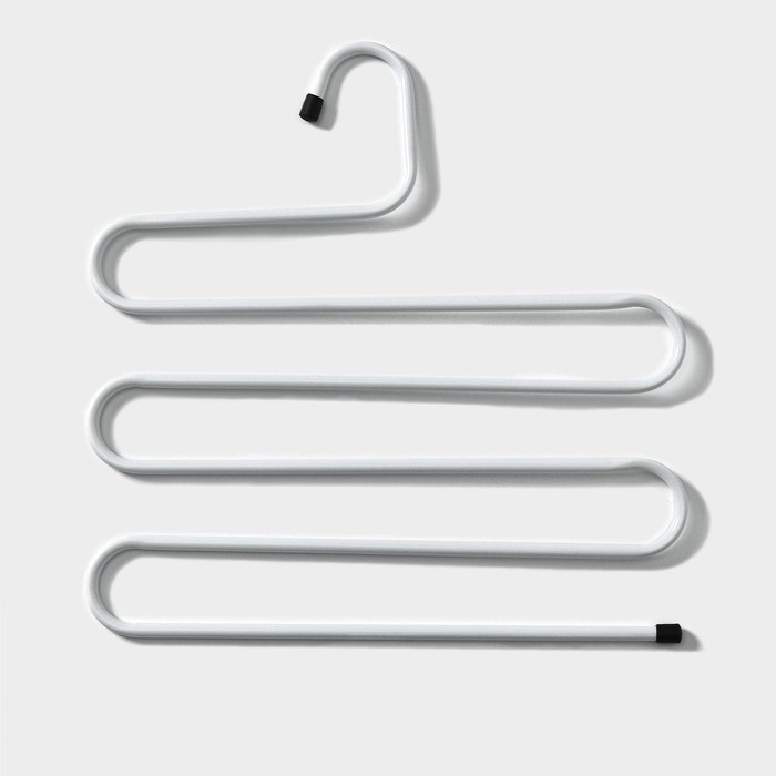 Вешалка для брюк и юбок «Змейка», 29,5×35 см, цвет МИКС Вешалка для брюк и юбок «Змейка», 29,5×35 см, цвет МИКС