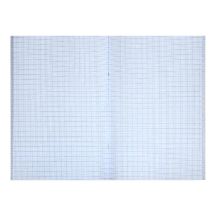 Тетрадь А4, 96 листов в клетку Croco, бумвинил metallic, тиснение, блок офсет, золото