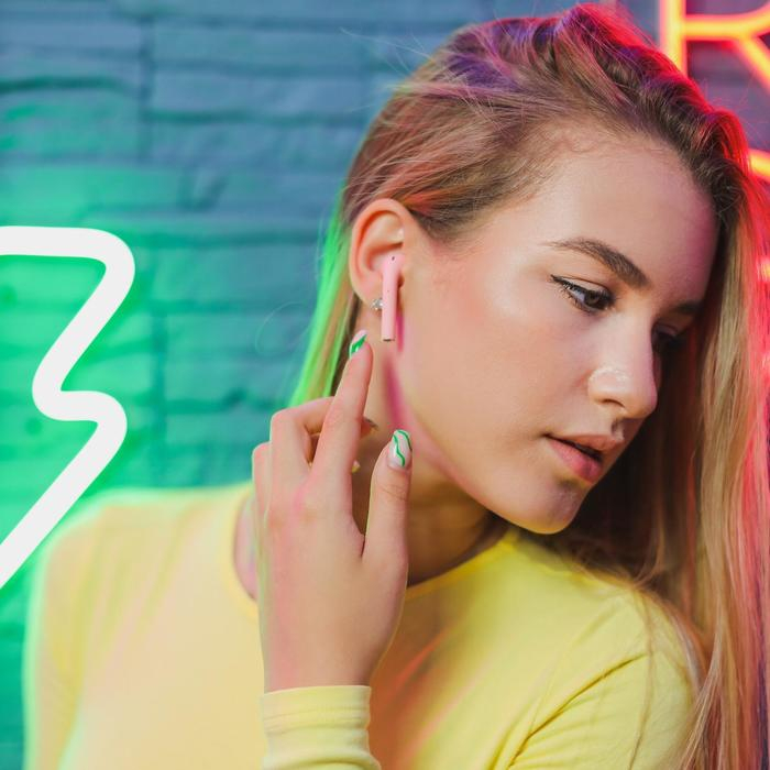 Наушники беспроводные «Котик», 9,7 х 9,7 см Наушники беспроводные «Котик», 9,7 х 9,7 см