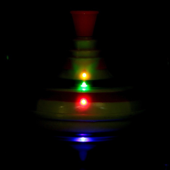 Юла «Радуга», световые и звуковые эффекты