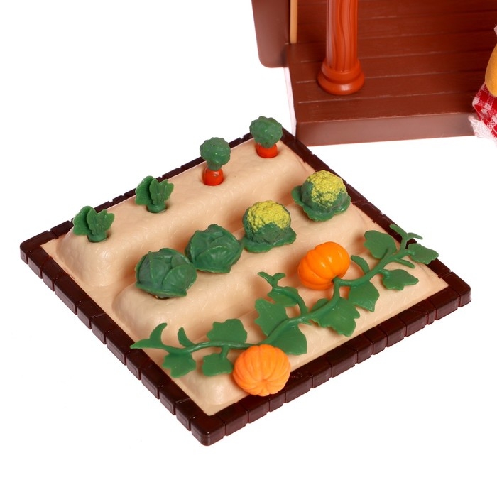 Дом-дача для зверей, с мебелью и аксессуарами Дом-дача для зверей, с мебелью и аксессуарами