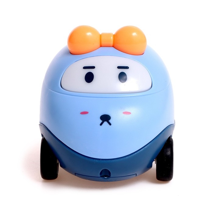 Музыкальная игрушка «Весёлые машинки», звук, свет, цвет синий Музыкальная игрушка «Весёлые машинки», звук, свет, цвет синий