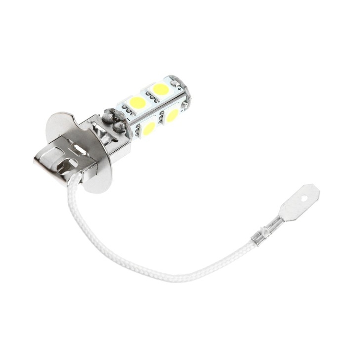Лампа светодиодная Skyway H3, 12 В, 9 SMD диодов, S08201013 Лампа светодиодная Skyway H3, 12 В, 9 SMD диодов, S08201013