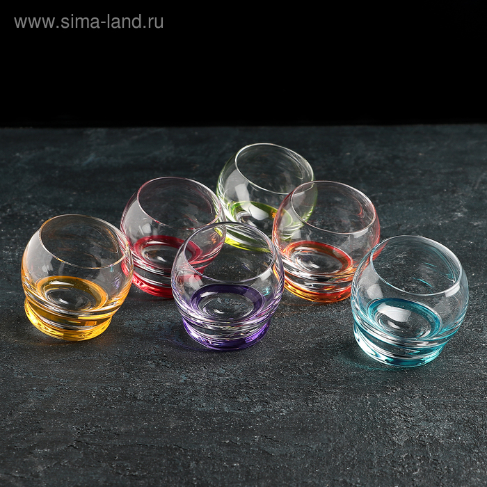 Набор стопок «Крейзи», 60 мл, 6 шт Набор стопок «Крейзи», 60 мл, 6 шт