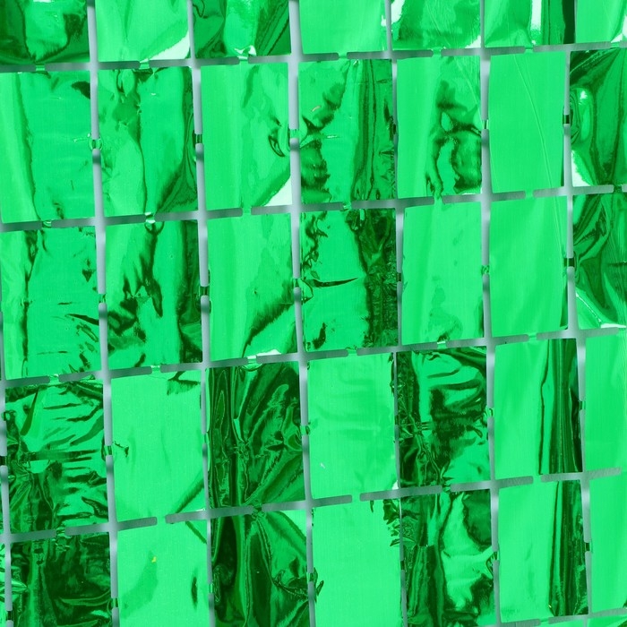 Праздничный занавес 100*200 см, цвет зелёный Праздничный занавес 100*200 см, цвет зелёный