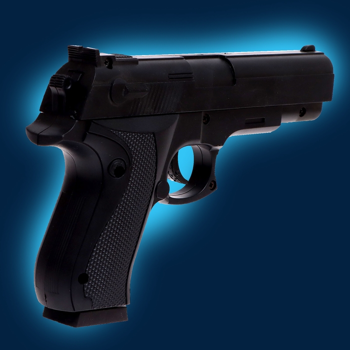 Детское оружие Пистолет Beretta, стреляет пульками 6 мм (в комплект не входят) Детское оружие Пистолет Beretta, стреляет пульками 6 мм (в комплект не входят)