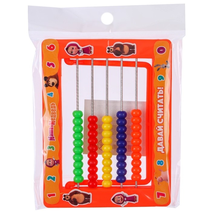 Игрушка детская «Счёты. Маша и Медведь» Игрушка детская «Счёты. Маша и Медведь»