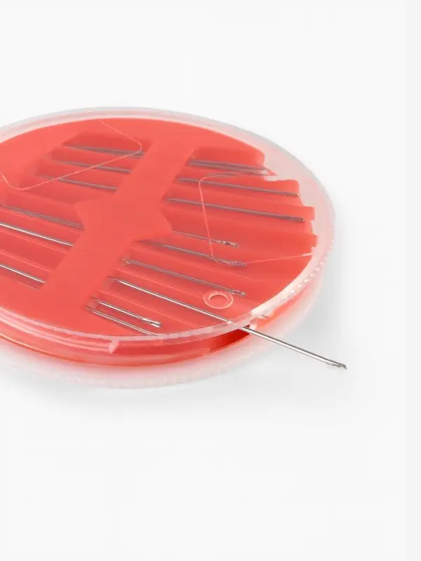 Швейный набор, 22 предмета, в чехле ПВХ, 13&times;9 см, МИКС